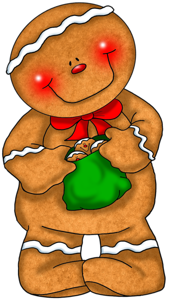338x600 Gingerbread Man Christmasokies On Clip Art Christmas