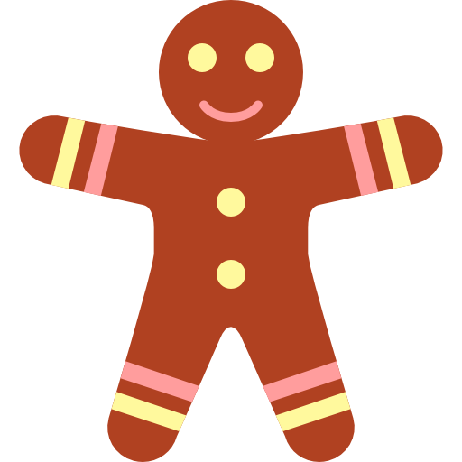 512x512 Gingerbread Man Clipart Free Download Clip Art