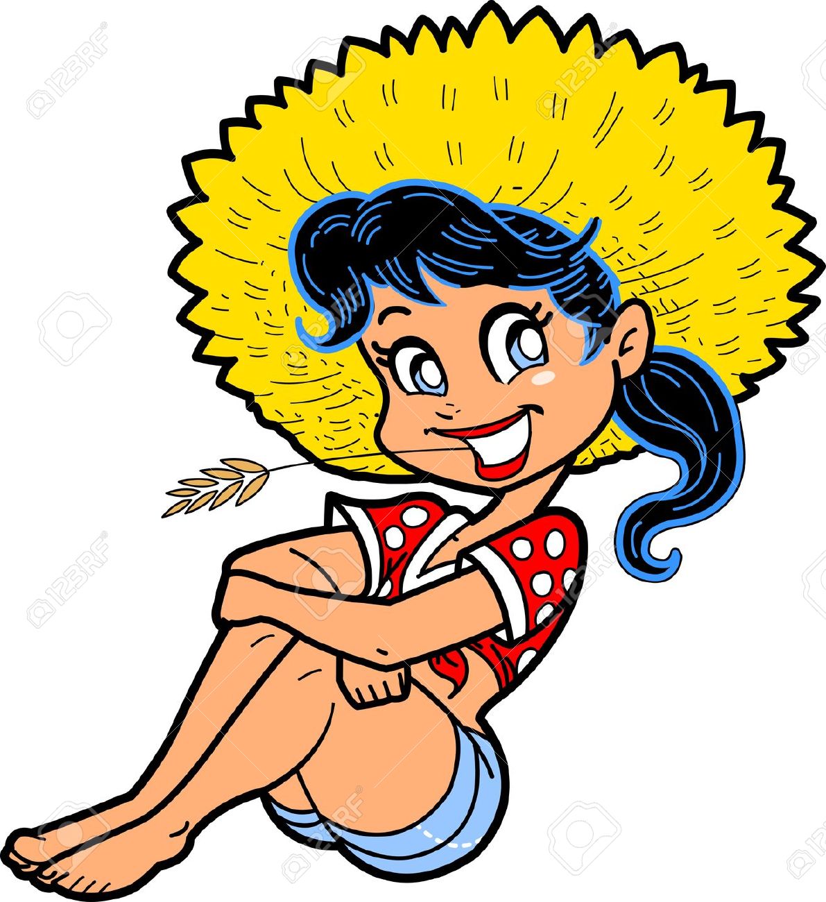 1191x1300 Clipart Country Girl Royalty Free Clip Art Vector Images