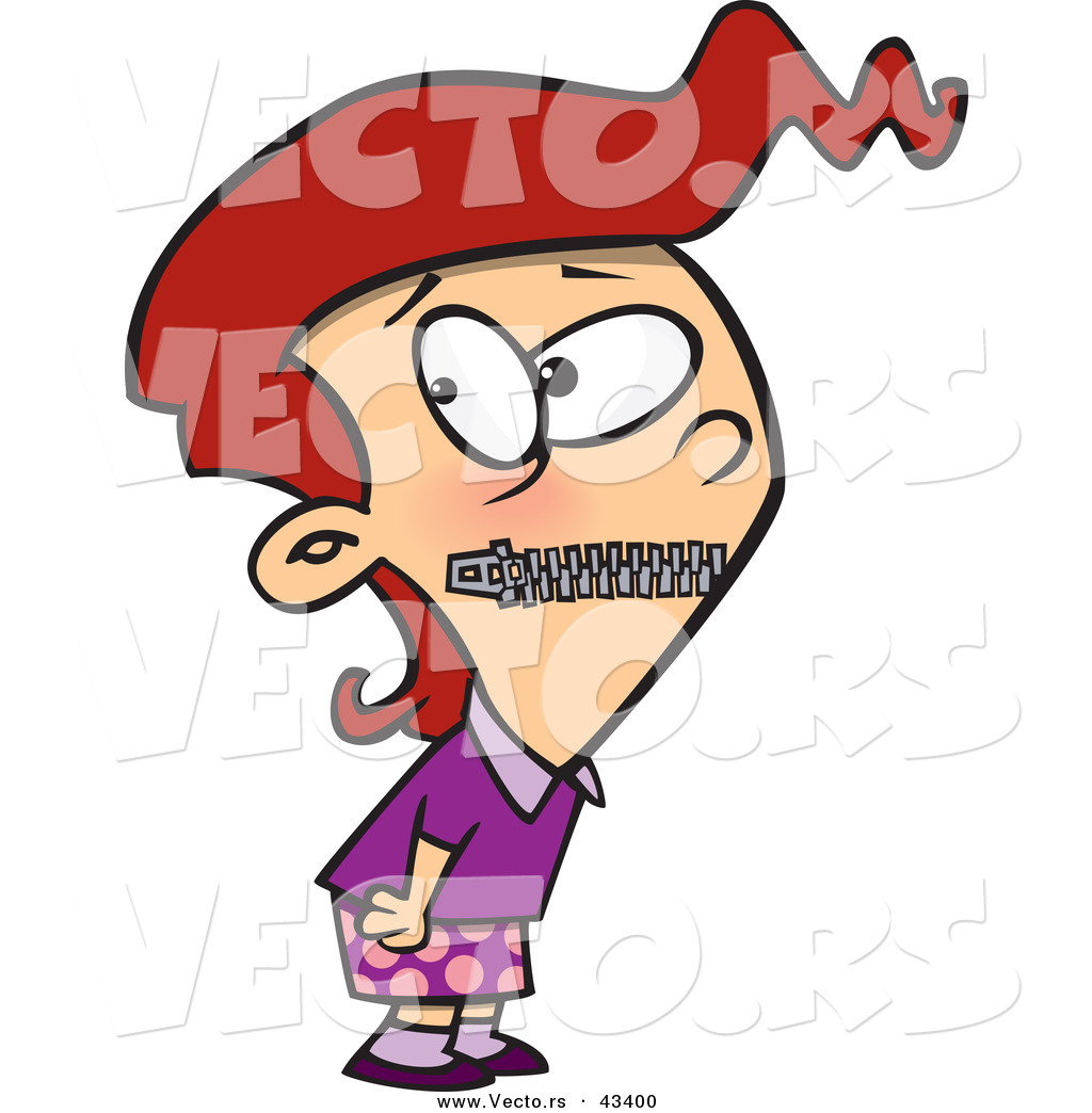 1024x1044 Mouth Zipped Shut Clipart