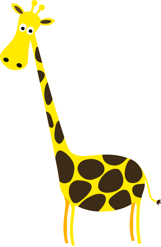 555x850 Cartoon Giraffe Clip Art Clipart Panda