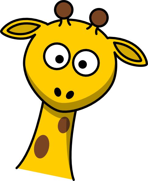 486x593 Giraffe Clipart Face