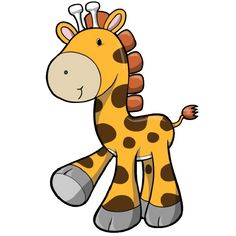 236x236 Cartoon Giraffe Clipart Giraffe Amp Elephant Clip Art