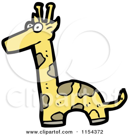 450x470 Cartoon Of A Talking Giraffe