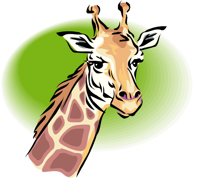 750x678 Giraffe Head Clipart Music Clipart