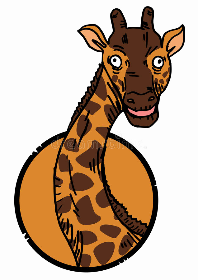 636x900 Royalty Free Giraffe White Background Clip Art Vector Giraffe