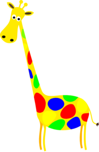195x299 The New Giraffe Model Clip Art