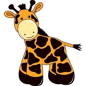300x300 Baby Giraffe Clipart Free Clip Art Images Image 5 2