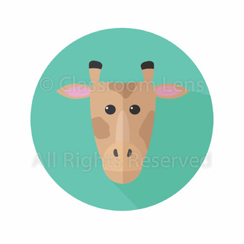 350x350 Giraffe Clip Art Teaching Resources Teachers Pay Teachers