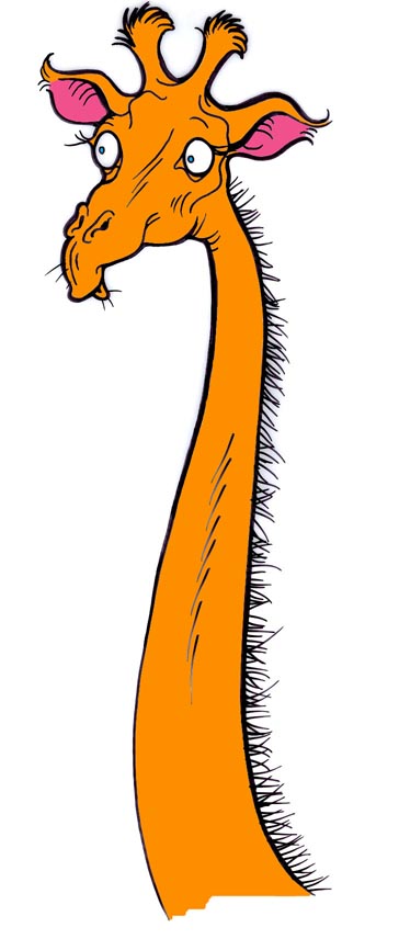 364x866 Giraffe Neck Clipart