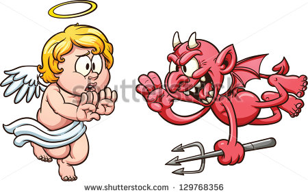 450x285 Girl Devil And Angel Clipart