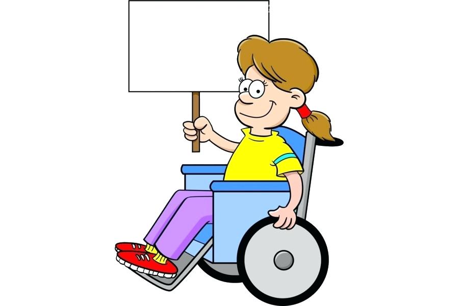 900x600 Disability Clip Art Wheelchair Disability Child Clip Art Cartoon