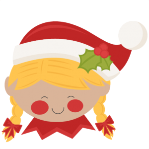 300x300 Christmas Elf Girl Svg Scrapbook Cut File Cute Clipart Files