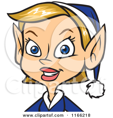 450x470 Christmas Female Elves Clipart