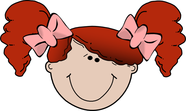 600x359 Girl Hair Bow Clipart
