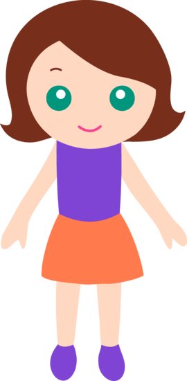 270x550 Little Girl With Brown Hair