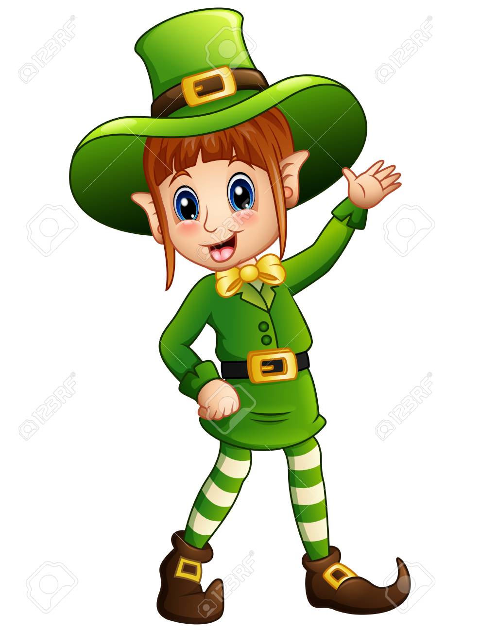 988x1300 Girl Leprechaun Clipart Clip Art Of Happy White St Patricks Day