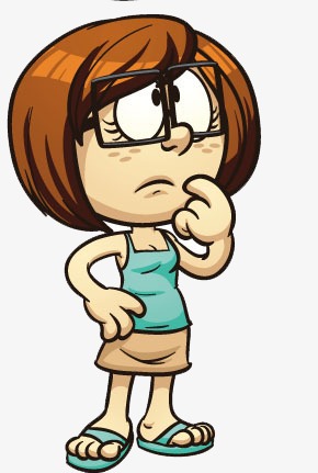 290x431 Extraordinary Inspiration Girl Thinking Clipart 1 Station Clip Art