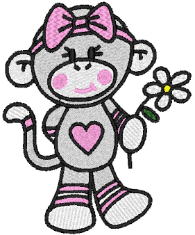 281x338 Free Sock Monkey Clip Art Clipart Panda