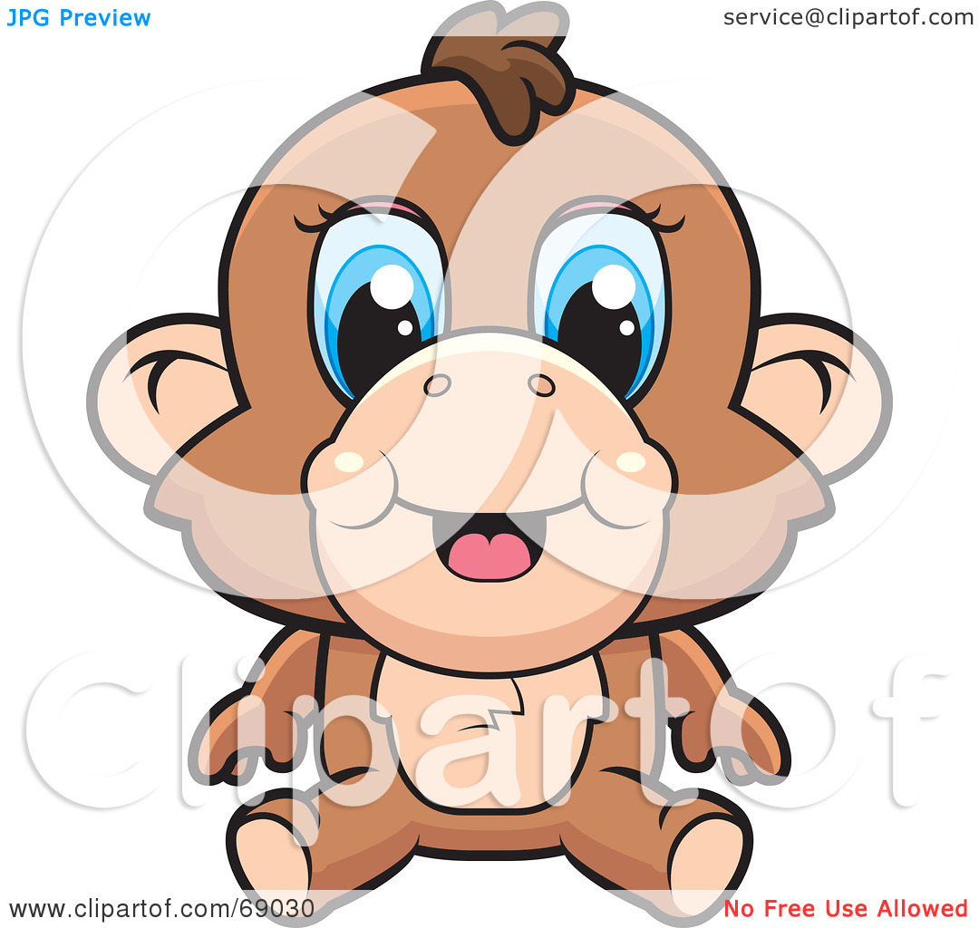 1080x1024 Baboon Clipart
