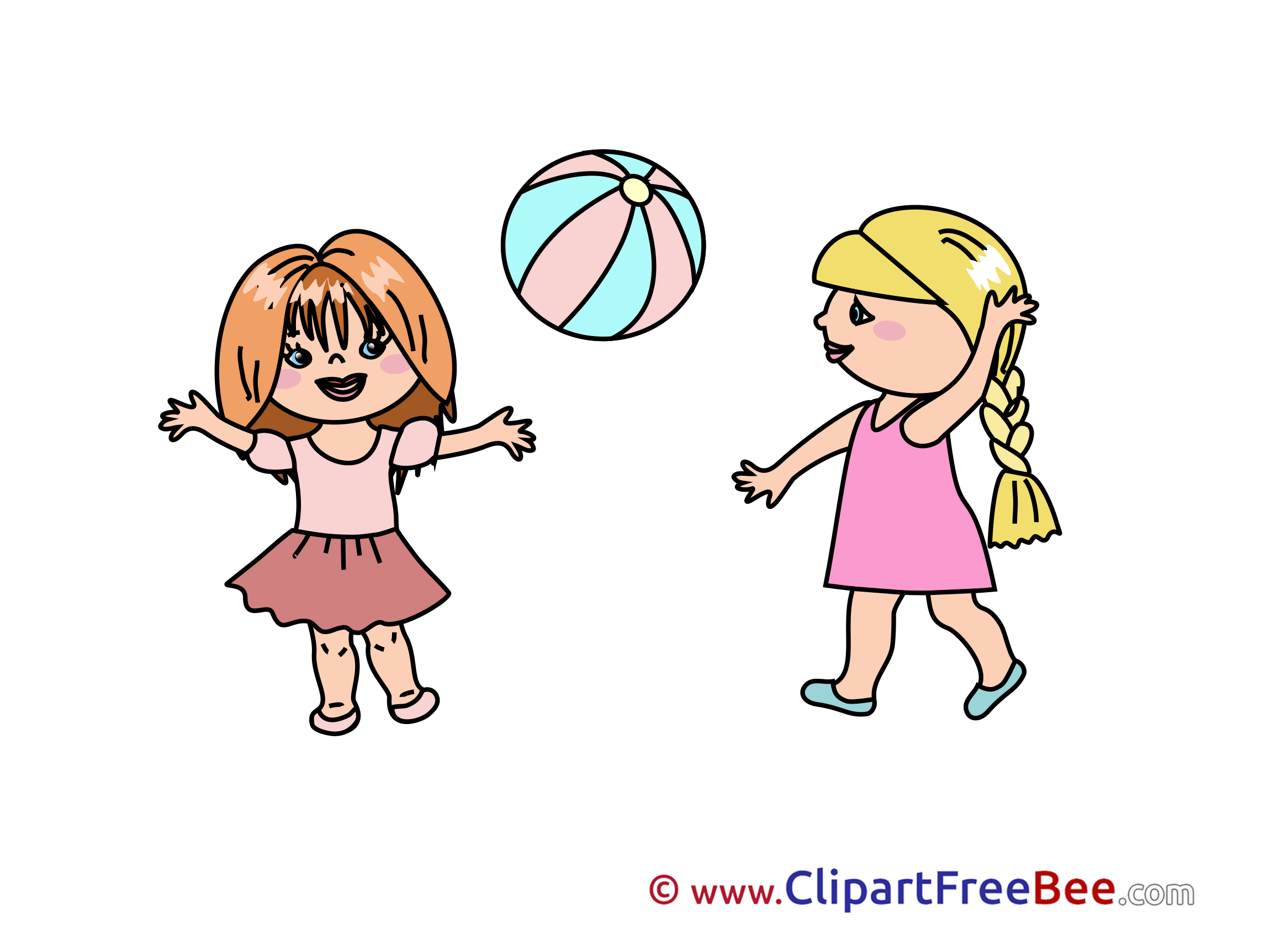 2300x1725 Girls Playing Kindergarten Clip Art Images In High Resolution