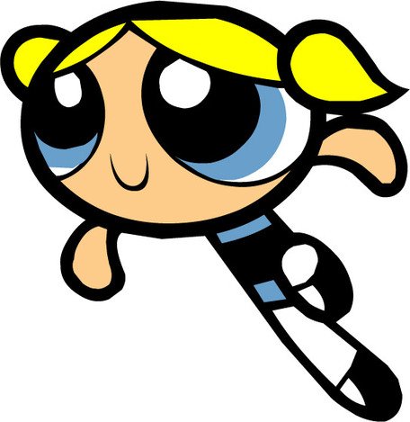 456x469 Free Power Puff Girl Bubbles Clipart And Vector Graphics