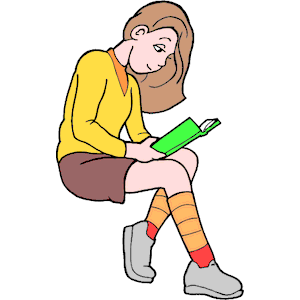 300x300 Girl Reading 6 Clipart, Cliparts Of Girl Reading 6 Free Download