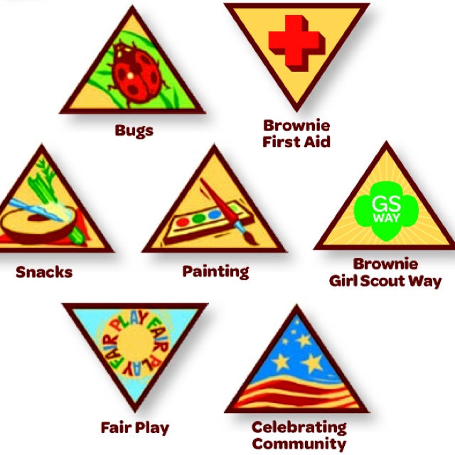 640x640 Girl Scout Badge Clipart