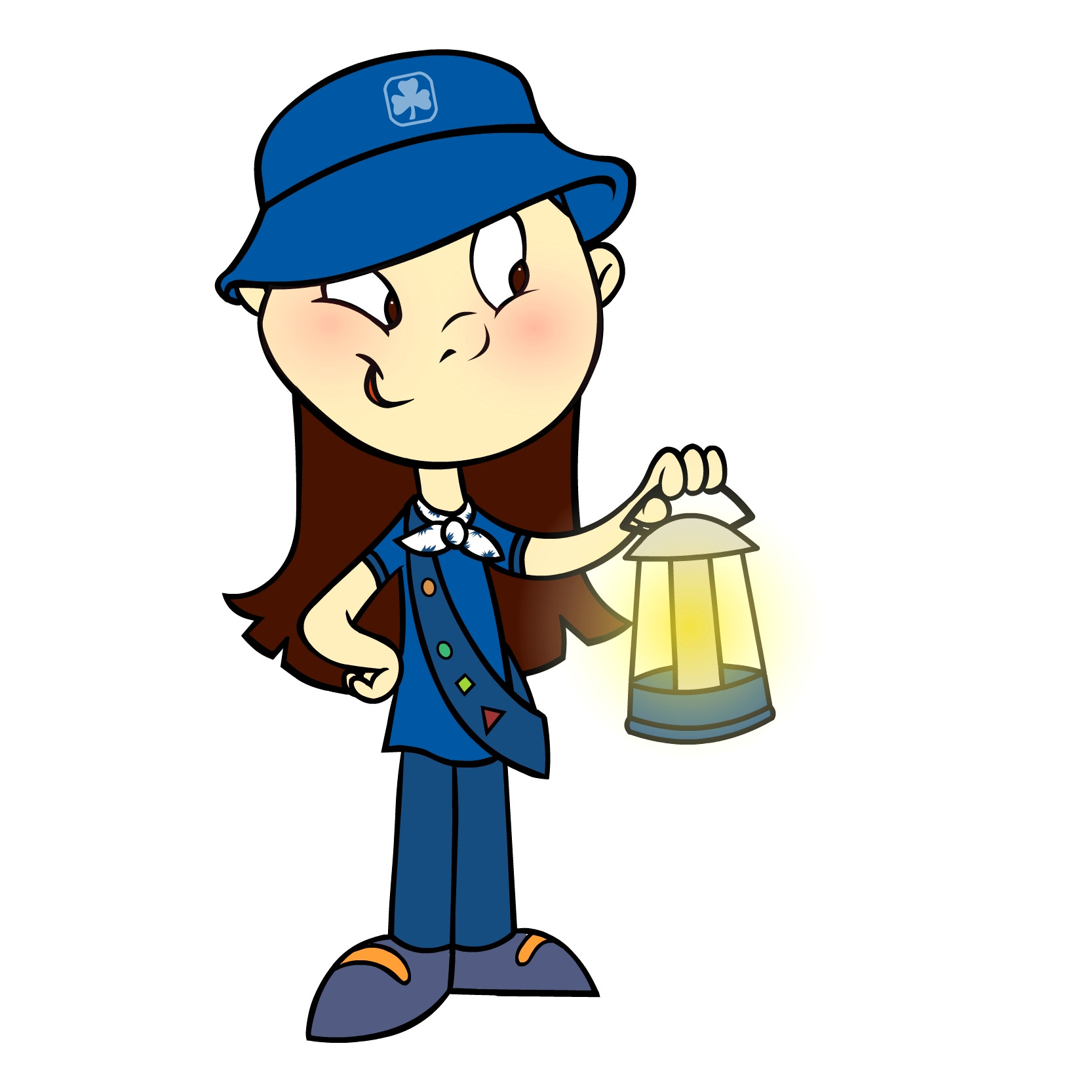 1666x1666 Dah Brownie Girl Scouts Clip Art