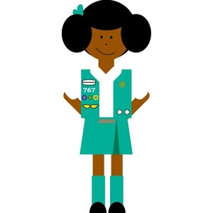 300x300 Junior Girl Scout Clipart