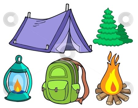 450x354 Girl Camping Clip Art Camping Clip Art Woman Girl Scout Clipart