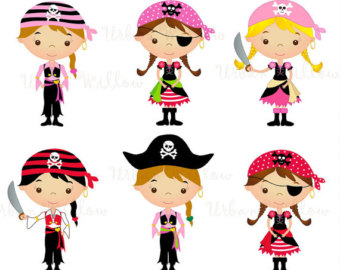 340x270 Pirate Girl Art Etsy