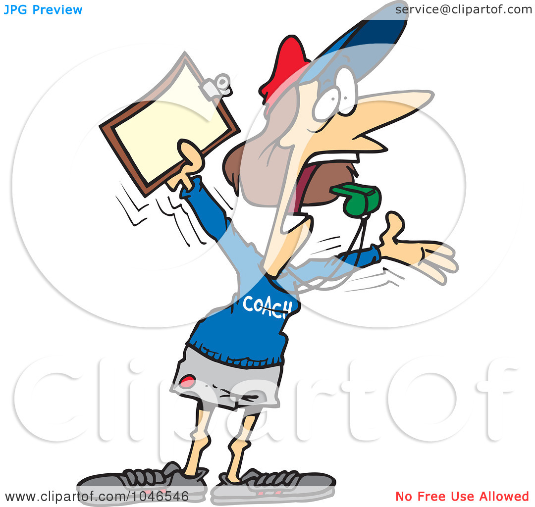 1080x1024 Coach Woman Soccer Clipart