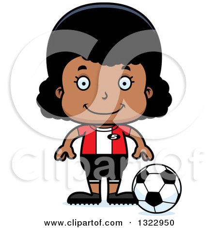 450x470 Royalty Free (Rf) Soccer Girl Clipart, Illustrations, Vector