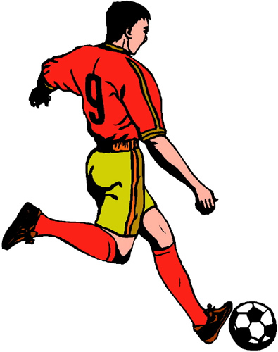 395x500 Soccer Coach Clipart