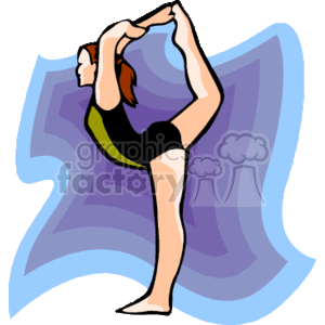 300x300 Clip Art Sports Aerobics Women Lady Ladies Sp5 Sport.gif