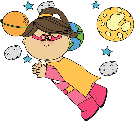 550x498 Superhero Kid Clipart