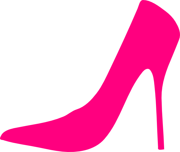 600x507 Pink Shoes Clipart