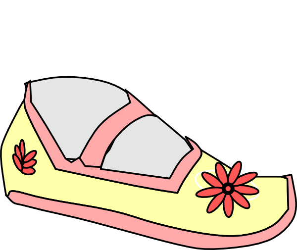 600x505 Sandal Clipart Clip Art