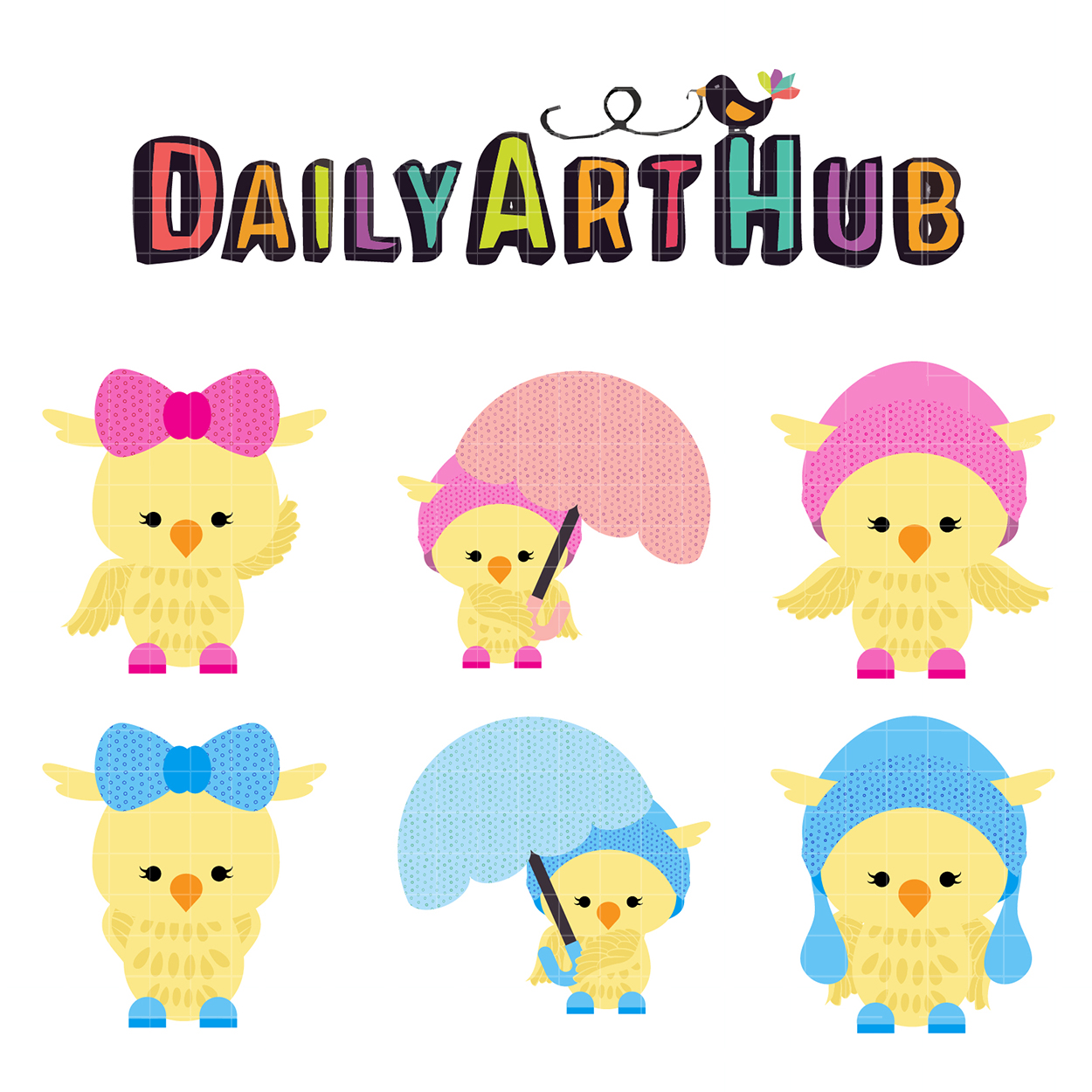 1250x1250 Girly Chick Clip Art Set Daily Art Hub Free Clip Art Everyday