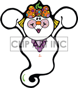 265x300 Ghostly Clipart Girly