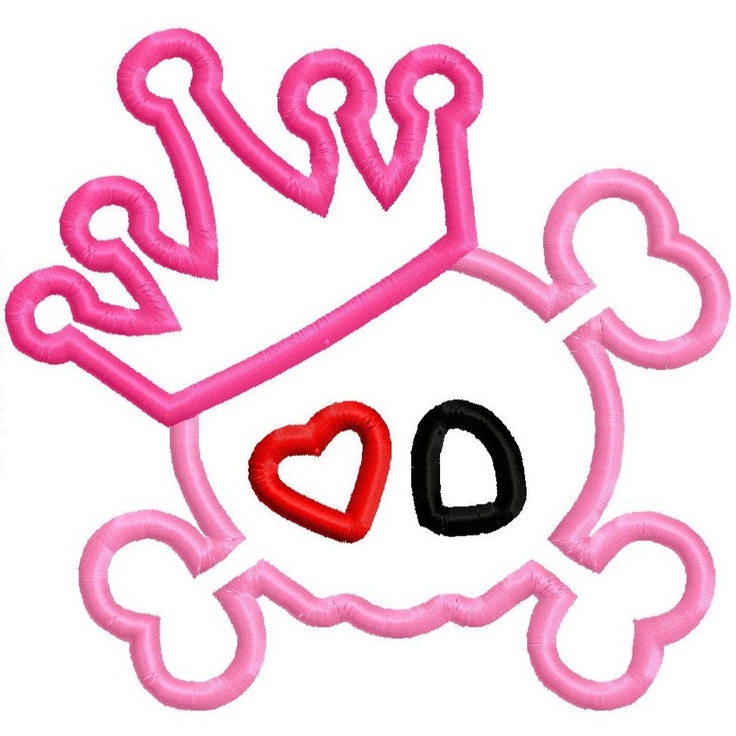 736x736 Girly Skull Clip Art 20755 Infobit