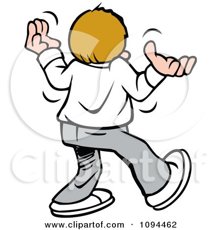 450x470 Clipart Disgruntled Teenager Giving Up Walking Away And Shrugging