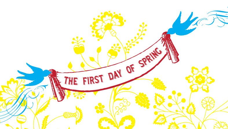 787x447 First Day Of Spring Clipart
