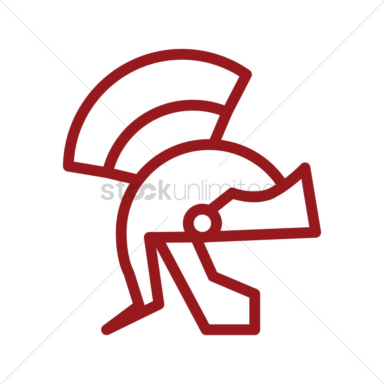1300x1300 Gladiator Hat Vector Image