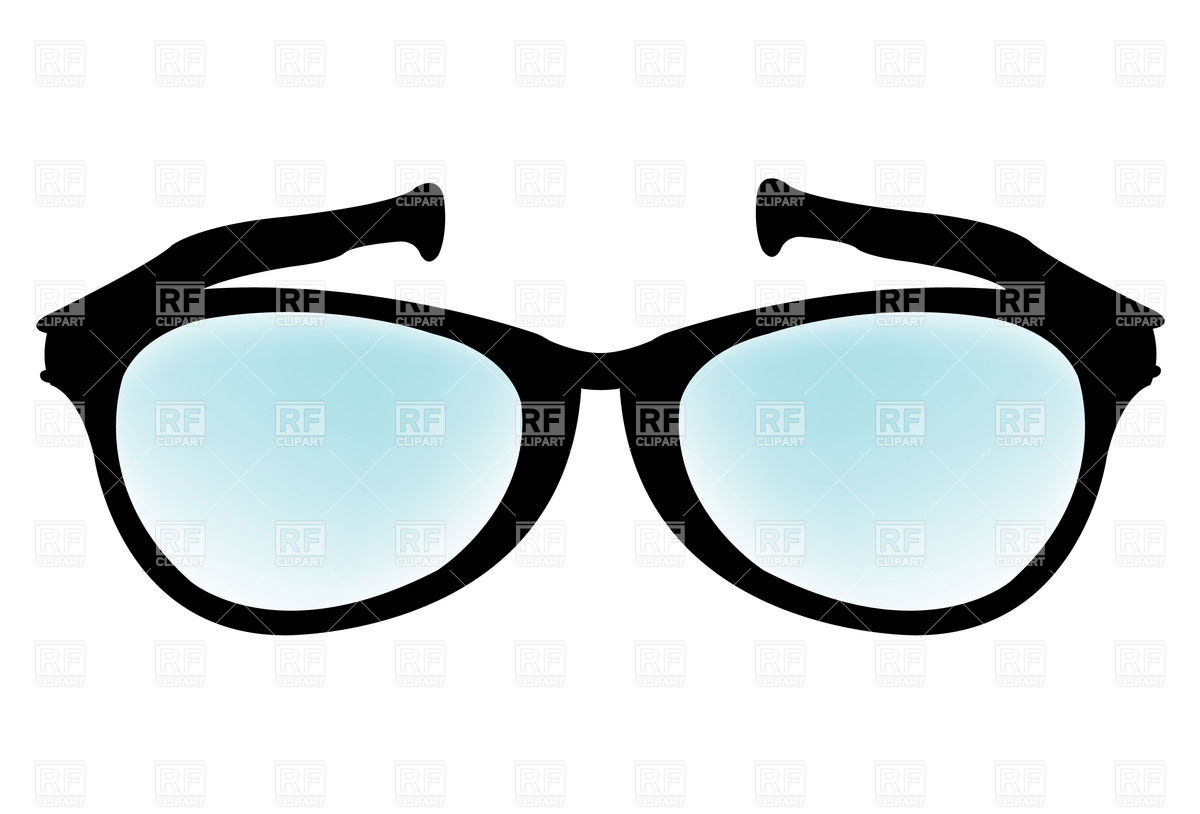 1200x814 Simple Spectacles Royalty Free Vector Clip Art Image