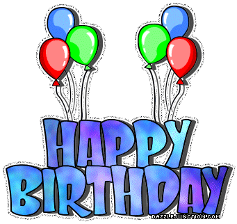341x322 Happy Birthday Clip Art Glitter 101 Clip Art