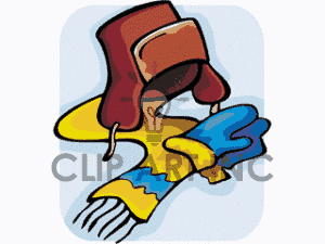 300x225 Scarf Clipart Hat Glove
