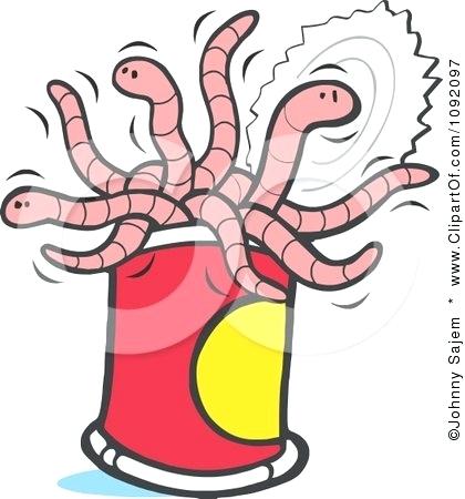 420x450 Worms Clip Art Preview Open Can Of Worms Free Clipart Can Of Worms