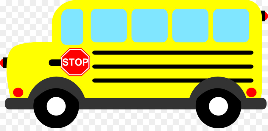 900x440 School Bus Clip Art